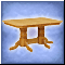 Деревянный обеденный стол 